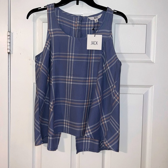 Jack by bbdakota nwt top women’s sz small in blue - Picture 2 of 5